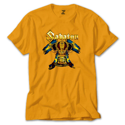 Sabaton Carolus Rex Renkli Tişört