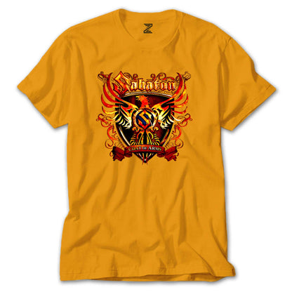 Sabaton Coat of Arms Renkli Tişört