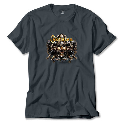 Sabaton Metalizer Renkli Tişört
