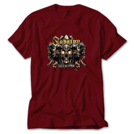 Sabaton Metalizer Renkli Tişört