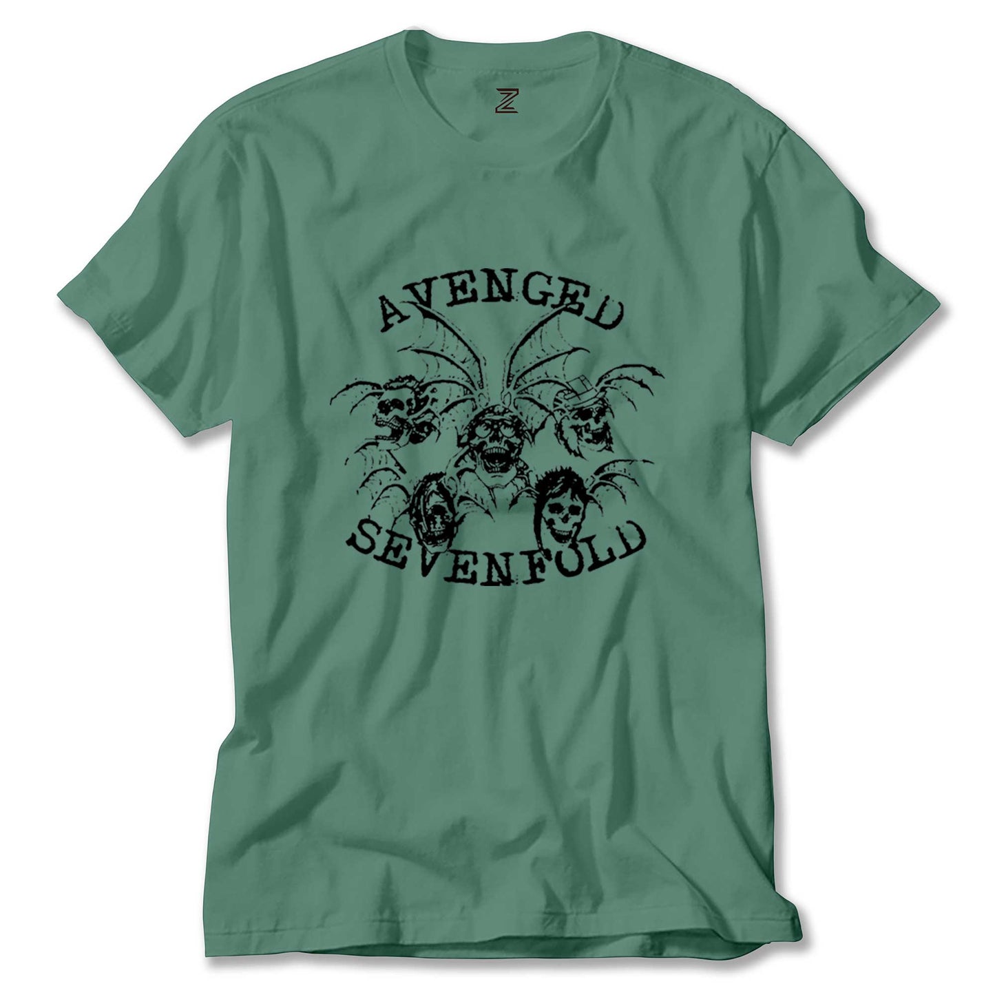 Avenged Sevenfold Smile Skulls Renkli Tişört