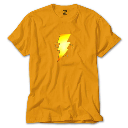 Shazam Logo Renkli Tişört