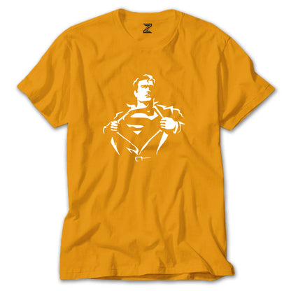 Superman Man Renkli Tişört
