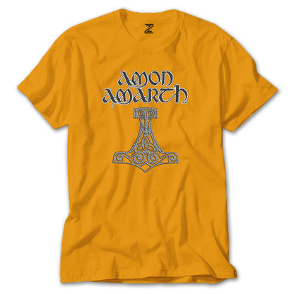 Amon Amarth Mjolnir Renkli Tişört