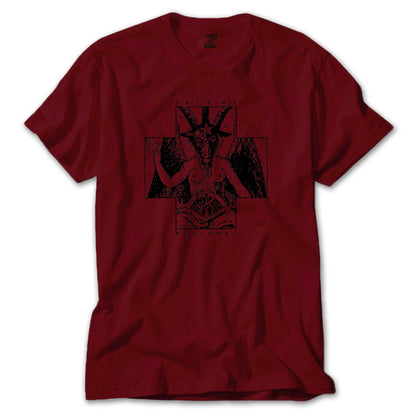 Baphomet Save Me Renkli Tişört