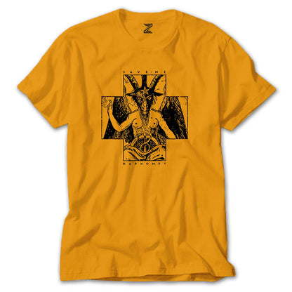 Baphomet Save Me Renkli Tişört