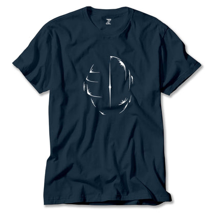Daft Punk Helmet Renkli Tişört
