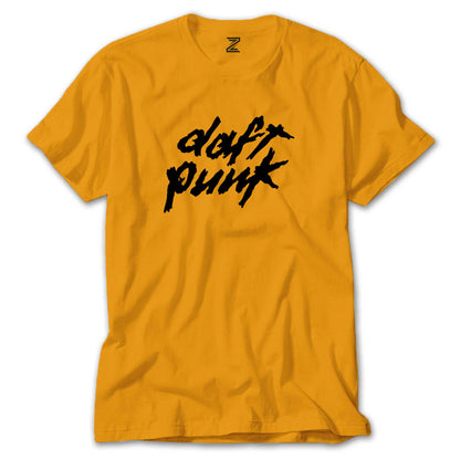 Daft Punk Logo Classic 2 Renkli Tişört