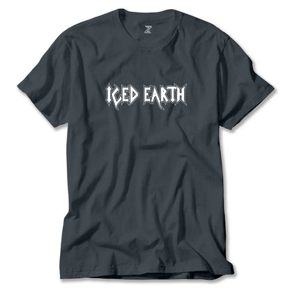 Iced Earth Logo Renkli Tişört