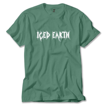 Iced Earth Logo Renkli Tişört