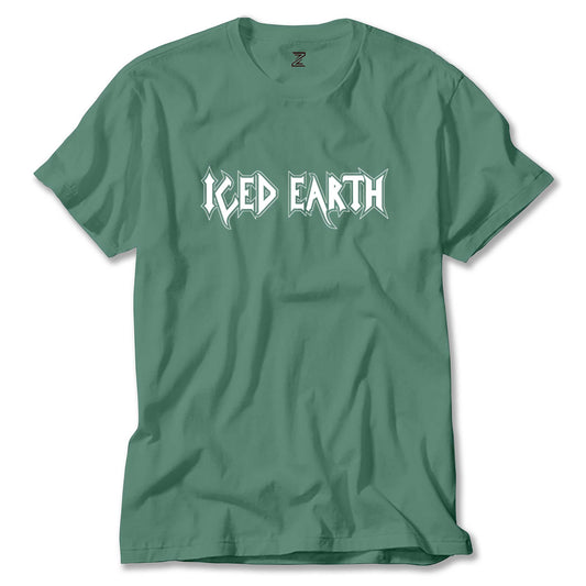 Iced Earth Logo Renkli Tişört