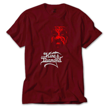 King Diamond Head Renkli Tişört