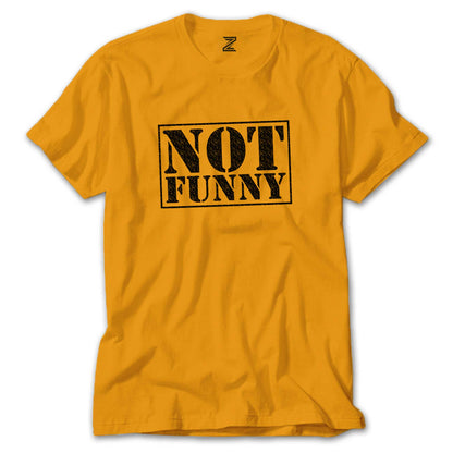 Not Funny Renkli Tişört