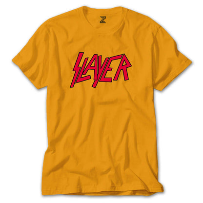 Slayer Logo Classic Renkli Tişört