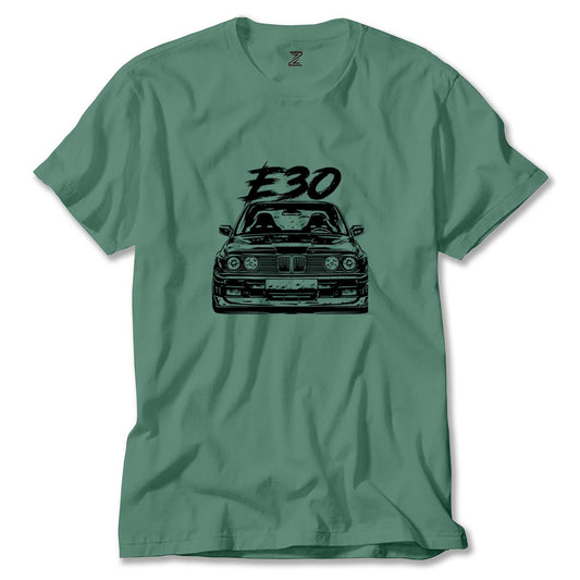 BMW E30 Sketch Renkli Tişört
