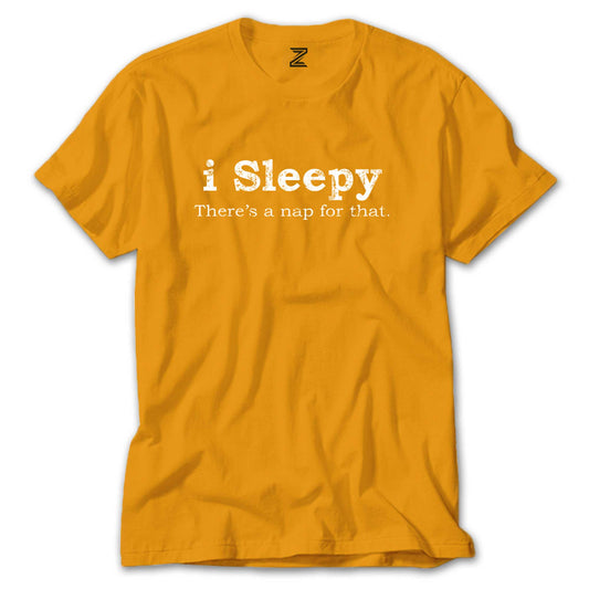 I Sleepy Renkli Tişört