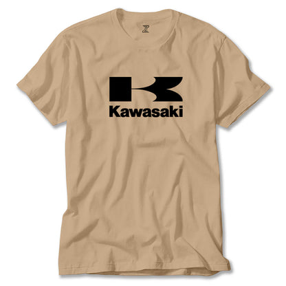 Kawasaki Logo Renkli Tişört