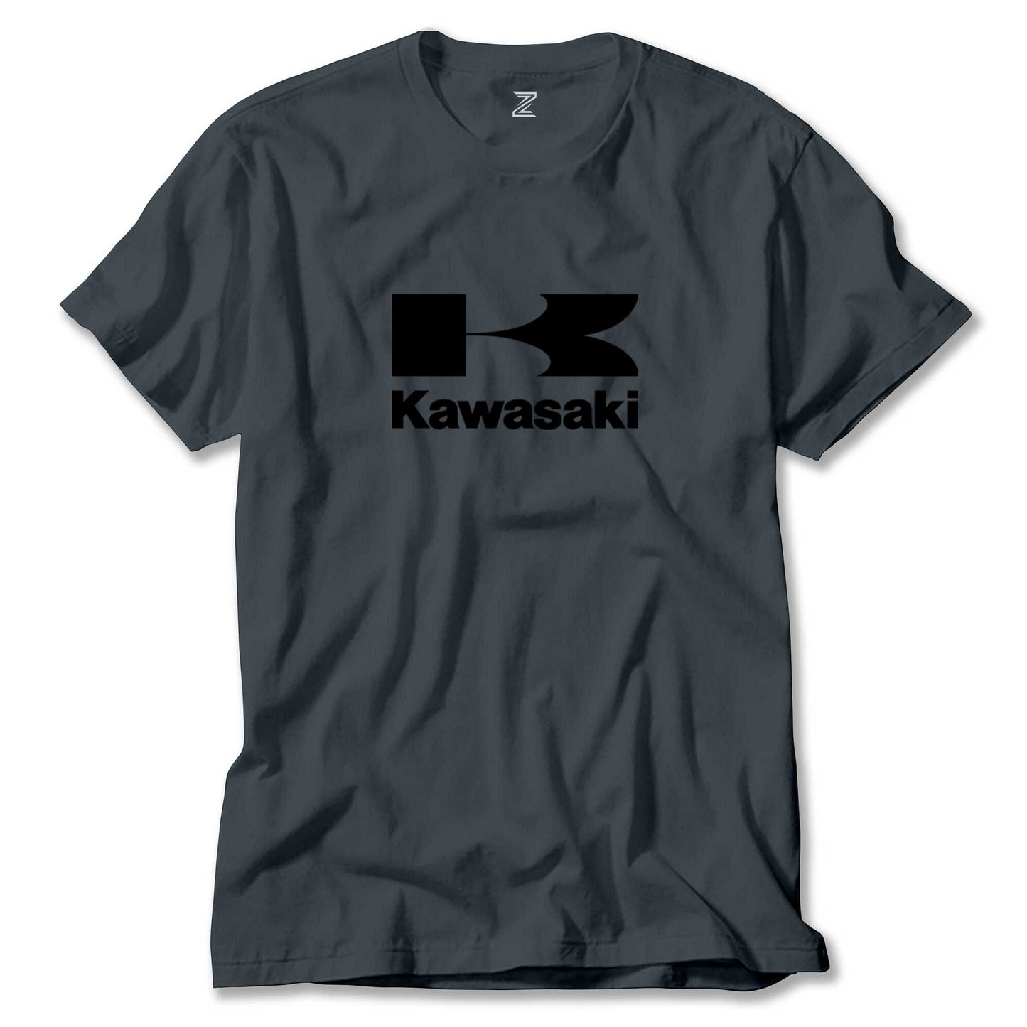 Kawasaki Logo Renkli Tişört