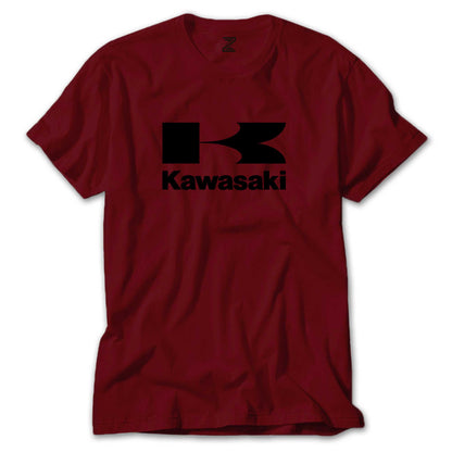 Kawasaki Logo Renkli Tişört