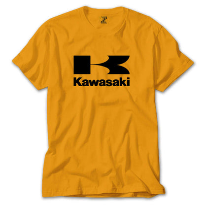 Kawasaki Logo Renkli Tişört