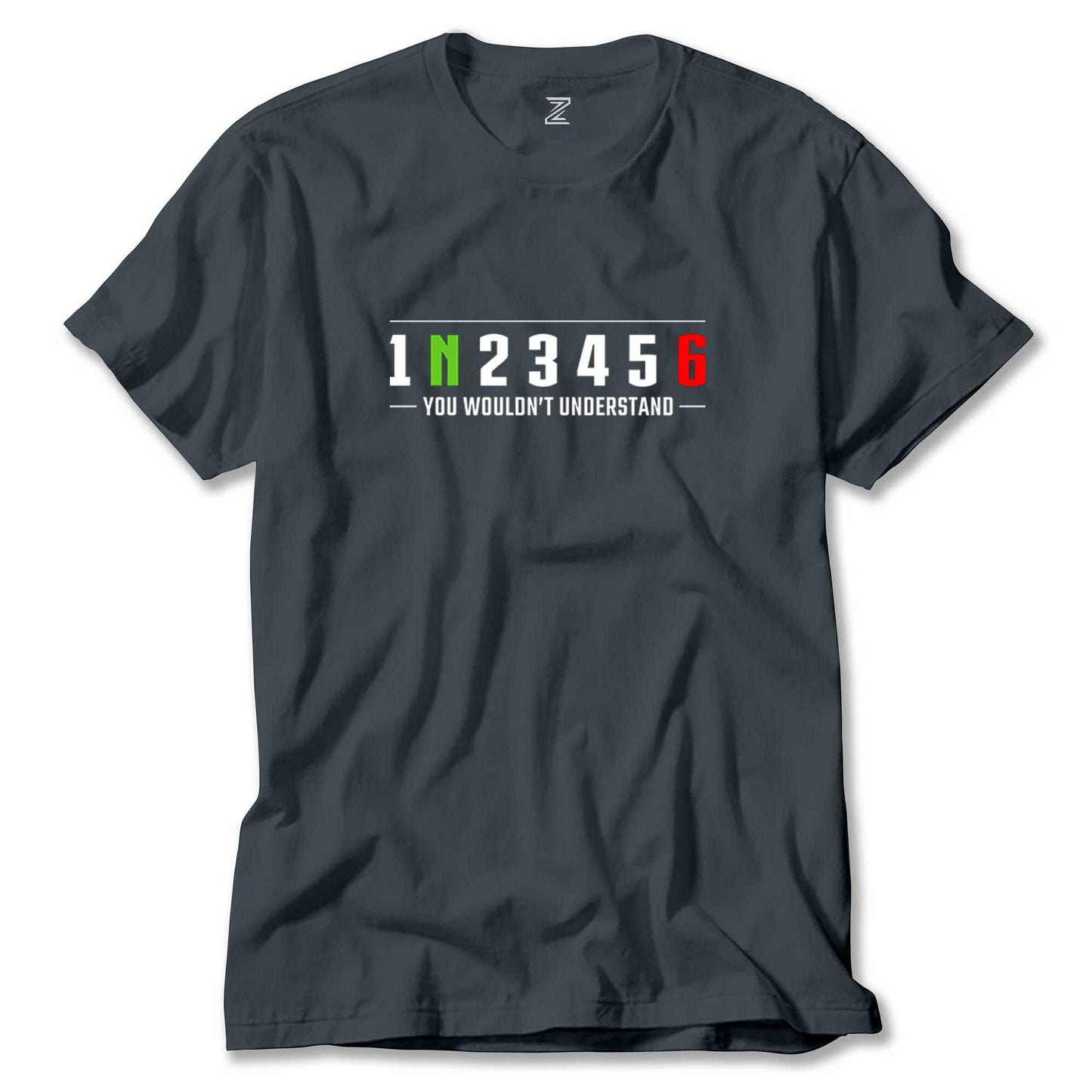 Motocycle Gears Renkli Tişört