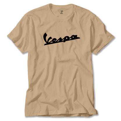 Vespa Logo 2 Renkli Tişört