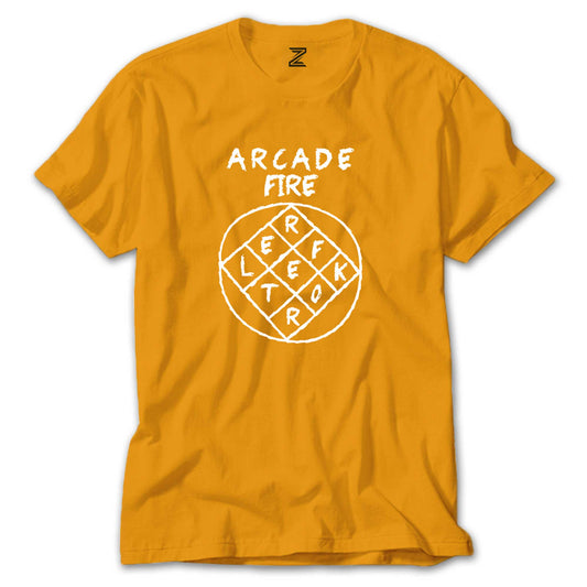 Arcade Fire Reflektor Renkli Tişört
