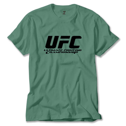 UFC LOGO Ultimate Championship Renkli Tişört