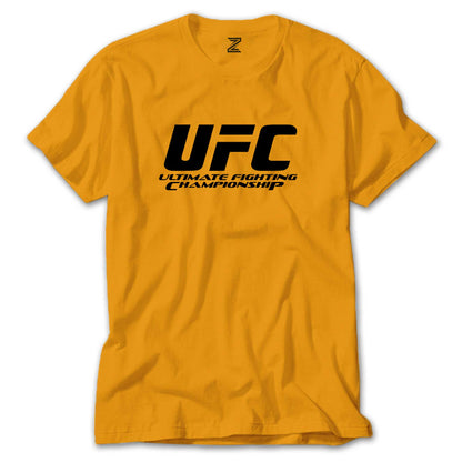 UFC LOGO Ultimate Championship Renkli Tişört