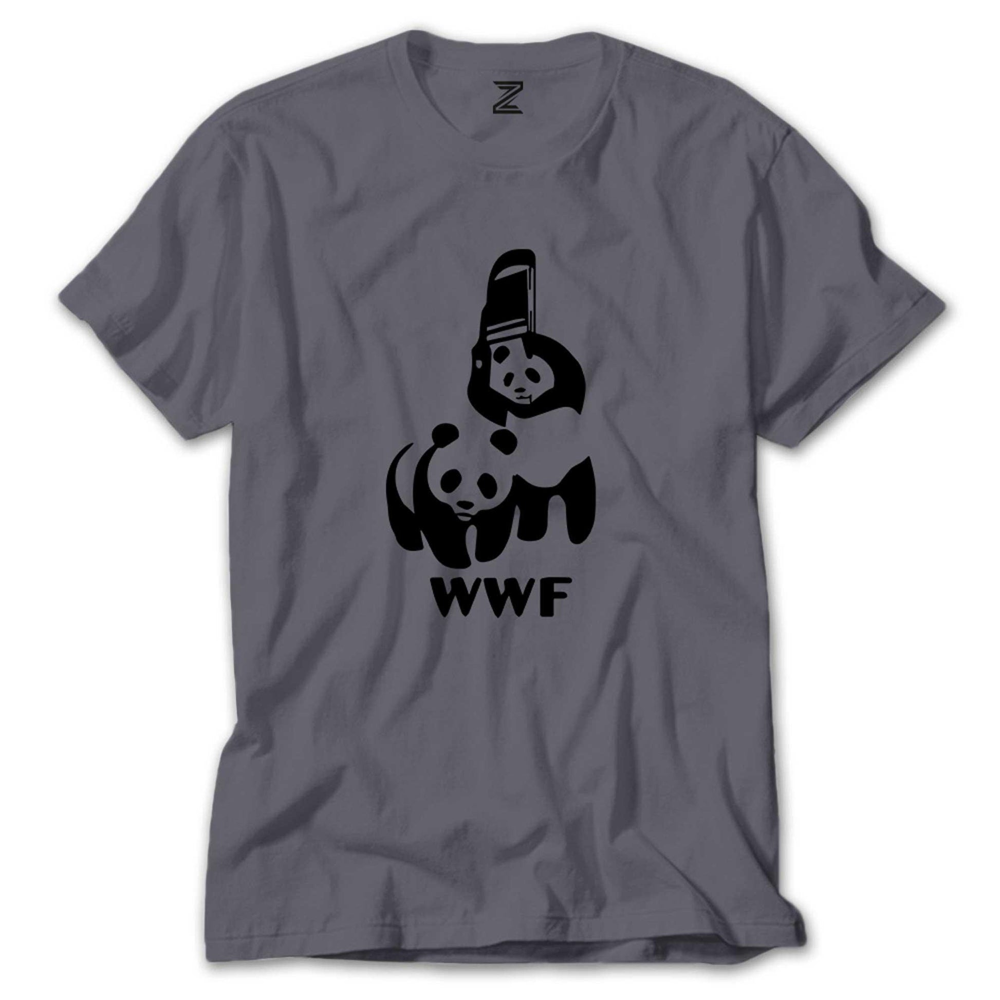 UFC WWF Panda Renkli Tişört - Crows Gategiyim