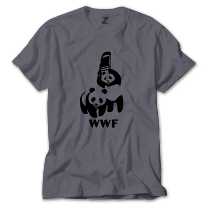 UFC WWF Panda Renkli Tişört - Crows Gategiyim