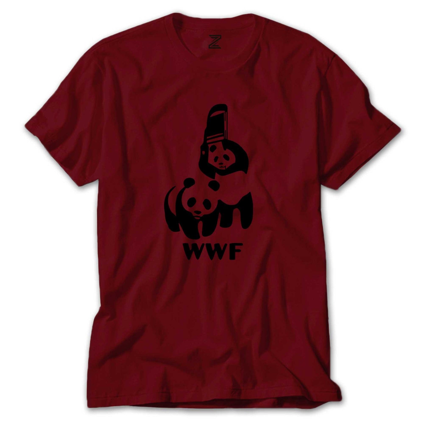 UFC WWF Panda Renkli Tişört - Crows Gategiyim