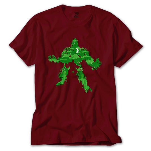 Hulk City Renkli Tişört