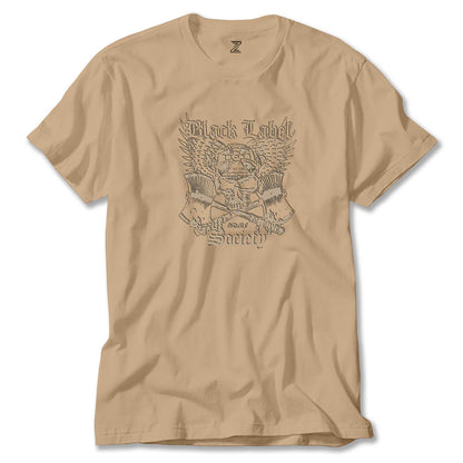 Black Label Society Skull Classic Renkli Tişört
