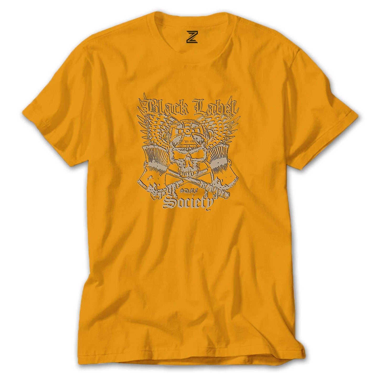 Black Label Society Skull Classic Renkli Tişört