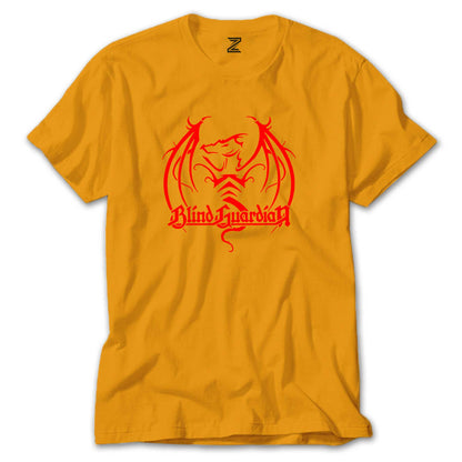 Blind Guardian Dragon Red Renkli Tişört