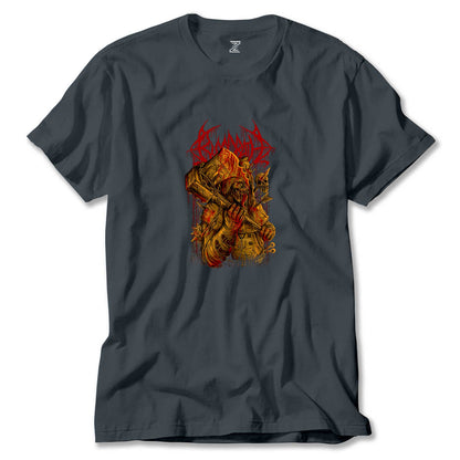 Bloodbath Skull Renkli Tişört