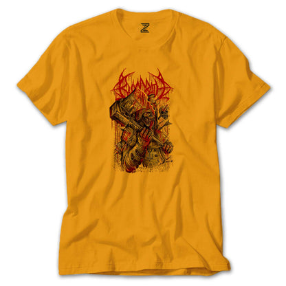 Bloodbath Skull Renkli Tişört