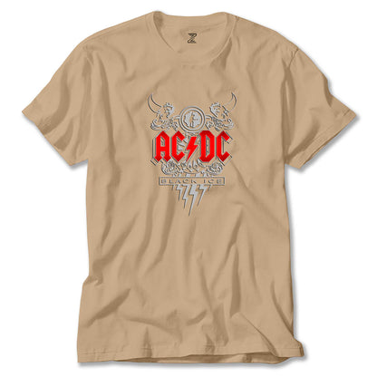 AC DC Black Ice Design Renkli Tişört