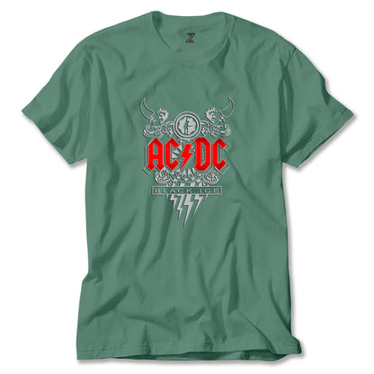 AC DC Black Ice Design Renkli Tişört