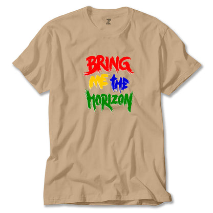 Bring Me The Horizon Rainbow Renkli Tişört