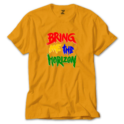 Bring Me The Horizon Rainbow Renkli Tişört