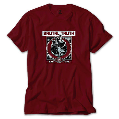 Brutal Truth end Time Renkli Tişört