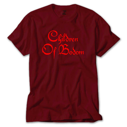 Children Of Bodom Yazı Renkli Tişört