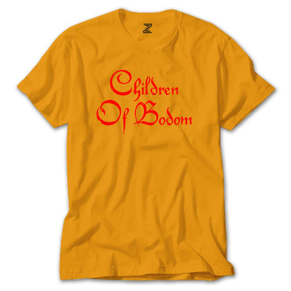 Children Of Bodom Yazı Renkli Tişört