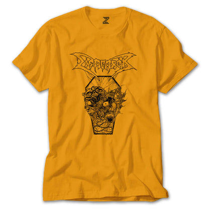 Dismember Skull Renkli Tişört