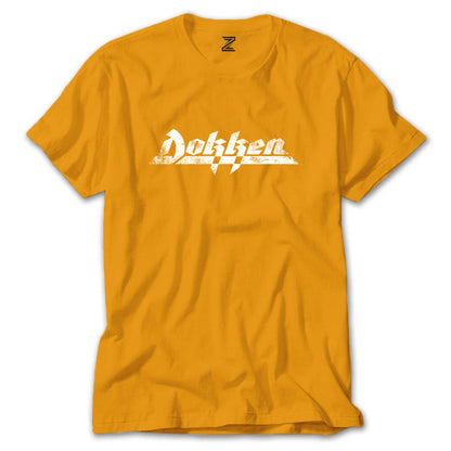 Dokken Logo Renkli Tişört