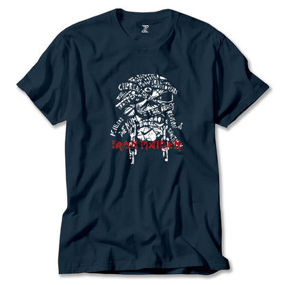 Iron Maiden Long Sleeve Renkli Tişört