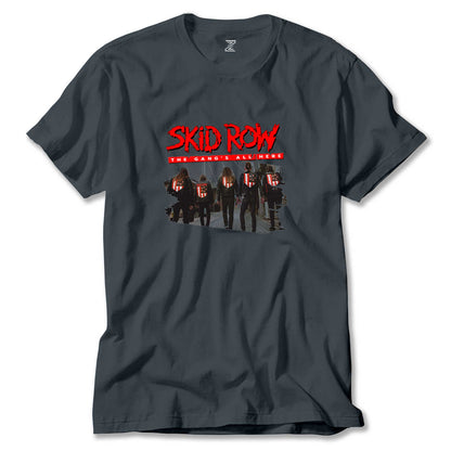 Skid Row The Gang Renkli Tişört