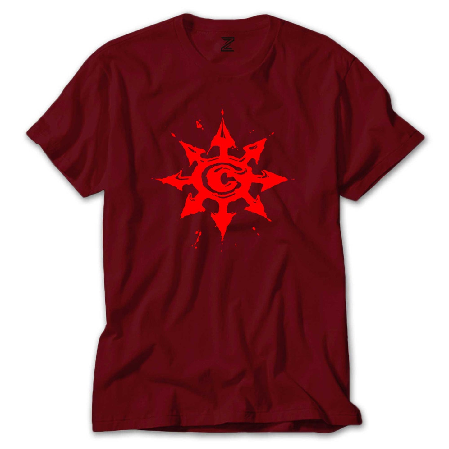 Chimaira Logo Red Renkli Tişört